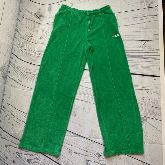 FILA Urban Outfitters 2018 Collab Green Pants - Picture 2 of 6